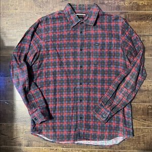 RVCA regular fit flannel